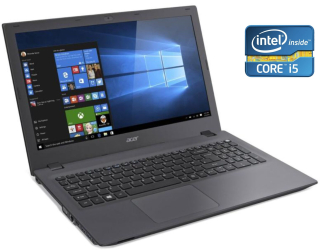 БУ Ноутбук Acer Aspire F5-571T-569T / 15.6&quot; (1366x768) TN / Intel Core i5-4210U (2 (4) ядра по 1.7 - 2.7 GHz) / 8 GB DDR3 / 256 GB SSD / Intel HD Graphics 4400 / WebCam / DVD-ROM / Win 10 Home из Европы в Одессе