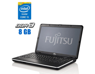 БУ Ноутбук Fujitsu LifeBook A512 / 15.6&quot; (1366x768) TN / Intel Core i5-3230M (2 (4) ядра по 2.6 - 3.2 GHz) / 8 GB DDR3 / 300 GB HDD / Intel HD Graphics 4000 / WebCam из Европы в Одесі