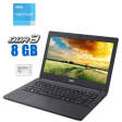 Ноутбук Б-класс Acer Aspire ES1-431 / 14" (1366x768) TN / Intel Pentium N3700 (4 ядра по 1.6 - 2.4 GHz) / 8 GB DDR3 / 500 GB HDD / Intel HD Graphics / WebCam - 1
