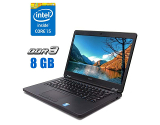 БУ Ноутбук Dell Latitude E5450 / 14&quot; (1366x768) TN / Intel Core i5-5200U (2 (4) ядра по 2.2 - 2.7 GHz) / 8 GB DDR3 / 480 GB SSD / Intel HD Graphics 5500 / WebCam  из Европы