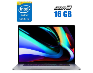 БУ Ноутбук Apple MacBook Pro A1989 / 13.3&quot; (2560x1600) IPS / Intel Core i5-8250U (4 (8) ядра по 1.6 - 3.4 GHz) / 16 GB DDR3 / 250 GB SSD / Intel Iris Plus Graphics 655 / WebCam из Европы в Одессе
