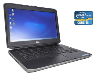 БУ Ноутбук A-класс Dell Latitude E5430 / 14&quot; (1366x768) TN / Intel Core i5-3340M (2 (4) ядра по 2.7 - 3.4 GHz) / 8 GB DDR3 / 120 GB SSD / Intel HD Graphics 4000 / DVD-RW / Win 10 Pro из Европы