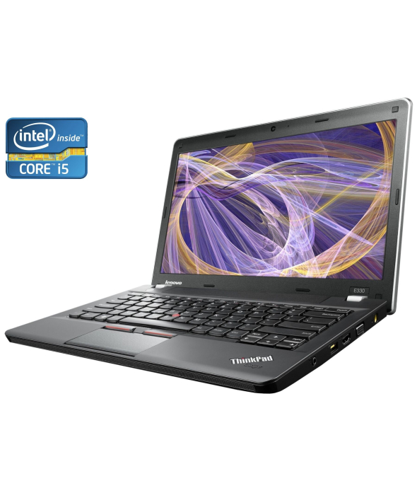Ноутбук А-класс Lenovo ThinkPad Edge E330 / 13&quot; (1366x768) TN / Intel Core i5-3210M (2 (4) ядра по 2.5 - 3.1 GHz) / 8 GB DDR3 / 120 GB SSD / Intel HD Graphics 4000/ WebCam - 1