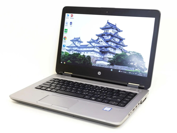 Ноутбук Б-класс HP ProBook 640 G2 / 14&quot; (1920x1080) TN / Intel Core i5-6200U (2 (4) ядра по 2.3 - 2.8 GHz) / 8 GB DDR4 / 256 GB SSD / Intel HD Graphics 520 / WebCam / DisplayPort - 4