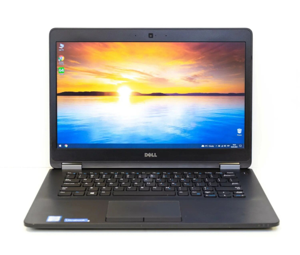 Ультрабук Б-класс Dell Latitude E7470 / 14&quot; (1600x900) TN / Intel Core i5-6300U (2 (4) ядра по 2.4 - 3.0 GHz) / 8 GB DDR4 / 256 GB SSD / Intel HD Graphics 520 / WebCam / HDMI - 2
