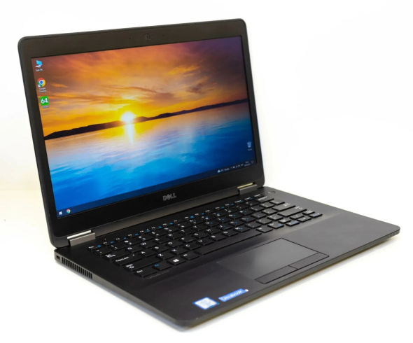 Ультрабук Б-класс Dell Latitude E7470 / 14&quot; (1600x900) TN / Intel Core i5-6300U (2 (4) ядра по 2.4 - 3.0 GHz) / 8 GB DDR4 / 256 GB SSD / Intel HD Graphics 520 / WebCam / HDMI - 3