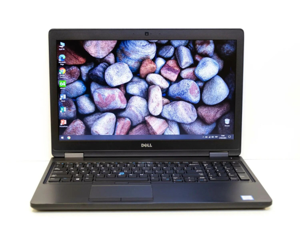 Ноутбук Б-класс Dell Latitude 5580 / 15.6&quot; (1366x768) TN / Intel Core i5-7200U (2 (4) ядра по 2.5 - 3.1 GHz) / 4 GB DDR4 / 500 GB HDD / Intel HD Graphics 620 / WebCam / HDMI - 2