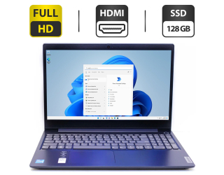 БУ Ультрабук Lenovo IdeaPad 3 15ITL05 / 15.6&quot; (1920x1080) TN / Intel Core i3-1115G4 (2 (4) ядра по 3.0 - 4.1 GHz) / 4 GB DDR4 / 128 GB SSD / Intel UHD Graphics 630 / WebCam / HDMI из Европы в Одессе