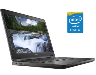 БУ Ноутбук Dell Latitude 5580 / 15.6&quot; (1366x768) TN / Intel Core i7-7600U (2 (4) ядра по 2.8 - 3.9 GHz) / 8 GB DDR4 / 256 GB SSD / Intel HD Graphics 620 / WebCam / Win 10 Pro из Европы в Одессе