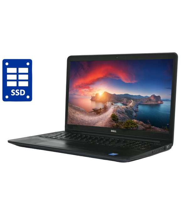 Ноутбук Dell Latitude 3550 / 15.6&quot; (1366x768) TN / Intel Core i3-5005U (2 (4) ядра по 2.0 GHz) / 8 GB DDR3 / 480 GB SSD / Intel HD Graphics 5500 / WebCam / Win 10 Pro - 1