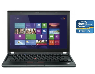 БУ Нетбук A-класс Lenovo ThinkPad X230 / 12.5&quot; (1366x768) TN / Intel Core i5-3320M (2 (4) ядра по 2.6 - 3.3 GHz) / 4 GB DDR3 / 128 GB SSD / Intel HD Graphics 4000 / WebCam / Win 10 Pro из Европы в Одессе