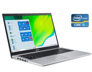 БУ Ультрабук Acer Aspire 5 A515-56 / 15.6&quot; (1920x1080) TN / Intel Core i5-1135G7 (4 (8) ядра по 2.4 - 4.2 GHz) / 8 GB DDR4 / 240 GB SSD / Intel Iris X Graphics / WebCam / Win 11 Home из Европы в Одесі