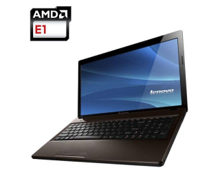 БУ Ноутбук Lenovo Ideapad G585 / 15.6&quot; (1366x768) TN / AMD E1-1200 (2 ядра по 1.4 GHz) / 4 GB DDR3 / 320 GB HDD / AMD Radeon HD 7310 Graphics / WebCam из Европы в Одесі