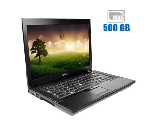 БУ Ноутбук Dell Latitude E6400 / 14.1&quot; (1280x800) TN / Intel Core 2 Duo P8700 (2 ядра по 2.53 GHz) / 4 GB DDR3 / 500 GB HDD / Intel GMA 4500MHD Graphics / АКБ не держит из Европы в Одессе