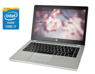БУ Ультрабук Б-класс HP EliteBook Folio 9480m / 14&quot; (1600x900) TN / Intel Core i7-4600U (2 (4) ядра по 2.1 -3.3 GHz) / 8 GB DDR3 / 250 GB SSD / Intel HD Graphics 4400 / WebCam / Win 10 Pro из Европы
