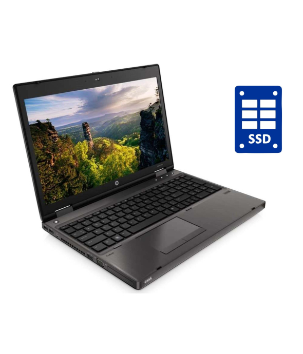 Ноутбук HP ProBook 6570b / 15.6&quot; (1366x768) TN / Intel Core i3-3110M (2 (4) ядра по 2.4 GHz) / 8 GB DDR3 / 240 GB SSD / Intel HD Graphics 4000 / DVD-ROM / Win 10 Pro - 1