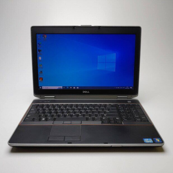 Ноутбук Dell Latitude E6520 / 15.6&quot; (1366x768) TN / Intel Core i5-2520M (2 (4) ядра по 2.5 - 3.2 GHz) / 8 GB DDR3 / 240 GB SSD / nVidia NVS 4200M, 1 GB DDR3, 64-bit / DVD-ROM / Win 10 Pro - 2
