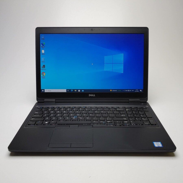 Ноутбук Dell Latitude 5580 / 15.6&quot; (1366x768) TN / Intel Core i5-7440HQ (4 ядра по 2.8 - 3.8 GHz) / 8 GB DDR4 / 240 GB SSD / Intel HD Graphics 630 / WebCam / Win 10 Pro - 2