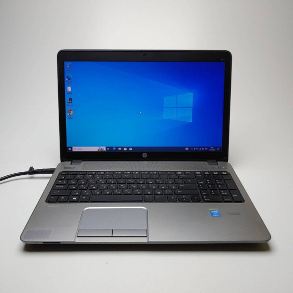 Ноутбук HP ProBook 450 G1 / 15.6&quot; (1366x768) TN / Intel Core i3-4000M (2 (4) ядра по 2.4 GHz) / 8 GB DDR3 / 240 GB SSD / Intel HD Graphic 4600 / WebCam / DVD-ROM / Win 10 Pro - 2
