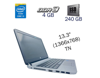 БУ Нетбук HP ProBook 430 G2 / 13.3&quot; (1366x768) TN / Intel Core i3-5010U (2 (4) ядра 2.1 GHz) / 4 GB DDR3 / 240 GB SSD / Intel HD Graphics 5500 / WebCam  из Европы в Одессе