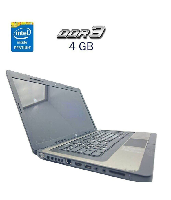 Ноутбук Б-класс HP 630 / 15.6&quot; (1366x768) TN / Intel Pentium B950 (2 ядра по 2.1 GHz) / 4 GB DDR3 / 240 GB SSD / Intel HD Graphics / WebCam - 1
