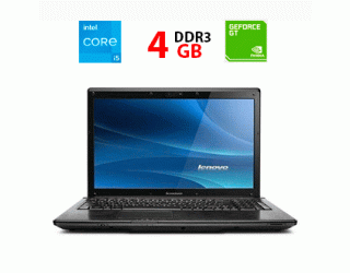 БУ Ноутбук Б-класс Lenovo G560 / 15.6&quot; (1366x768) TN / Intel Core i5-480M (2 (4) ядра по 2.66 - 2.93 GHz) / 4 GB DDR3 / 640 GB HDD / nVidia GeForce 310M, 1 GB GDDR3, 64-bit из Европы в Одессе
