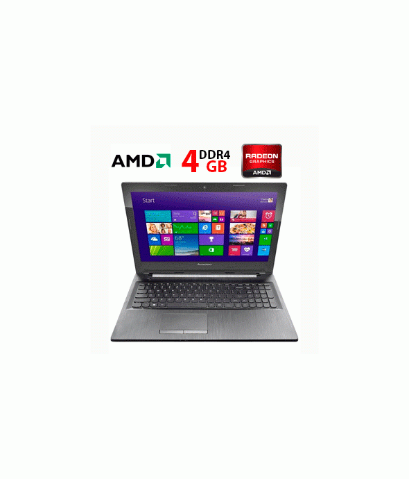 Ноутбук Б-класс Lenovo Ideapad G50-45 / 15.6&quot; (1366x768) TN / AMD E1-6010 (2 ядра по 1.35 GHz) / 4 GB DDR3 / 120 GB SSD / AMD Radeon R2 Graphics - 1