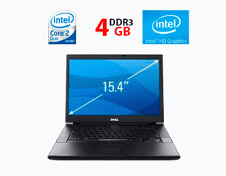 БУ Ноутбук Б-класс Dell Latitude E6500 / 15.6&quot; (1440x900) TN / Intel Core 2 Duo P8700 (2 ядра по 2.53 GHz) / 4 GB DDR3 / 240 GB SSD / Intel GMA 4500MHD Graphics из Европы в Одесі