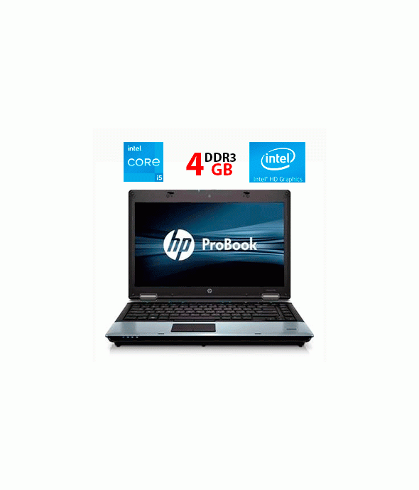 Ноутбук Б-класс HP ProBook 6450b / 14&quot; (1366x768) TN / Intel Core i5-450M (2 (4) ядра по 2.4 - 2.66 GHz) / 4 GB DDR3 / 240 GB SSD / Intel HD Graphics / WebCam - 1