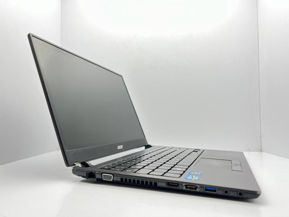 Ноутбук Б-класс Acer TravelMate 8481 / 14&quot; (1366x768) TN / Intel Core i5-2467M (2 (4) ядра по 1.6 - 2.3 GHz) / 4 GB DDR3 / 64 GB SSD + 320 HDD / Intel HD Graphics 3000 / WebCam - 3