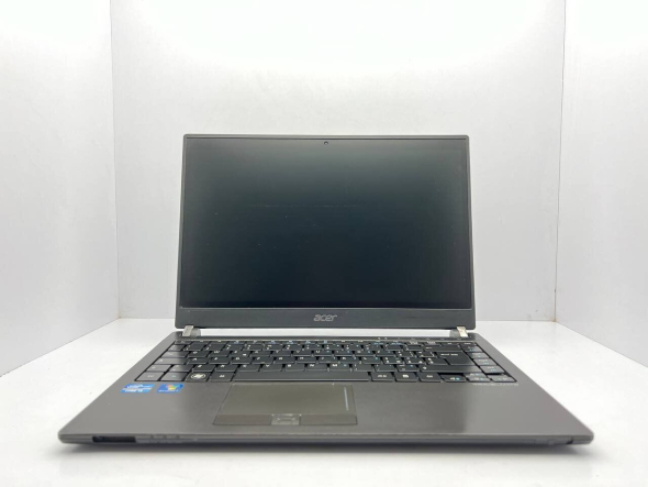 Ноутбук Б-класс Acer TravelMate 8481 / 14&quot; (1366x768) TN / Intel Core i5-2467M (2 (4) ядра по 1.6 - 2.3 GHz) / 4 GB DDR3 / 64 GB SSD + 320 HDD / Intel HD Graphics 3000 / WebCam - 2