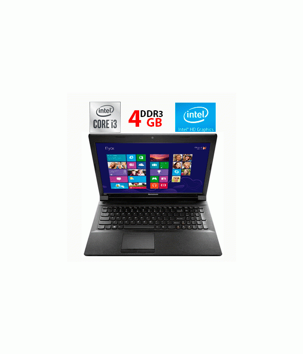 Ноутбук Б-класс Lenovo B590 / 15.6&quot; (1366x768) TN / Intel Core i3-2348M (2 (4) ядра по 2.3 GHz) / 4 GB DDR3 / 240 GB SSD / Intel HD Graphics 3000 / WebCam - 1
