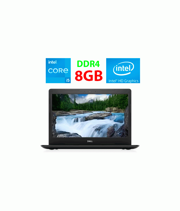 Ноутбук Dell Latitude 3490 / 14&quot; (1366x768) TN / Intel Core i5-8250U (4 (8) ядра по 1.6 - 3.4 GHz) / 8 GB DDR4 / 500 GB HDD / Intel UHD Graphics 620 / WebCam - 1
