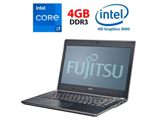 БУ Ноутбук Fujitsu Б-класс LifeBook FGNB225 / 13.3&quot; (1366x768) TN / Intel Core i7-2620M (2 (4) ядра по 2.7 - 3.4 GHz) / 4 GB DDR3 / 500 GB HDD / Intel HD Graphics 3000 / WebCam из Европы в Одесі