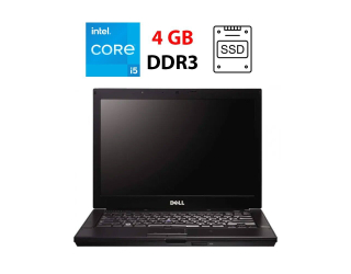 БУ Ноутбук Dell Latitude E6420 / 14&quot; (1366x768) TN / Intel Core i5-2410M (2 (4) ядра по 2.3 - 2.9 GHz) / 4 GB DDR3 / 256 GB SSD / Intel HD Graphics 3000 / WebCam из Европы в Одесі