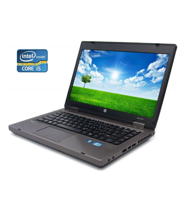 Ноутбук А-класс HP ProBook 6470b / 14&quot; (1600x900) TN / Intel Core i5-3340M (2 (4) ядра по 2.7 - 3.4 GHz) / 4 GB DDR3 / 128 GB SSD / Intel HD Graphics 4000 / WebCam / DVD-RW - 1