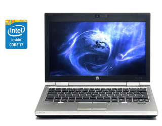 БУ Нетбук А-класс HP EliteBook 2570p / 12.5&quot; (1366x768) TN / Intel Core i7-3520M (2 (4) ядра по 2.9 - 3.6 GHz) / 4 GB DDR3 / 120 GB SSD / Intel HD Graphics 4000 / WebCam / DVD-RW из Европы в Одессе