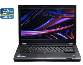 БУ Ноутбук А-класс Lenovo ThinkPad T430 / 14&quot; (1600x900) TN / Intel Core i5-3320M (2 (4) ядра по 2.6 - 3.3 GHz) / 4 GB DDR3 / 120 GB SSD / Intel HD Graphics 4000 / WebCam / DVD-RW из Европы в Одесі