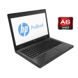 Ноутбук А-класс HP ProBook 6475b / 14" (1366x768) TN / AMD A6-4400M (2 ядра по 2.7 - 3.2 GHz) / 4 GB DDR3 / 128 GB SSD / AMD Radeon HD 7520G / WebCam / DVD-RW - 1
