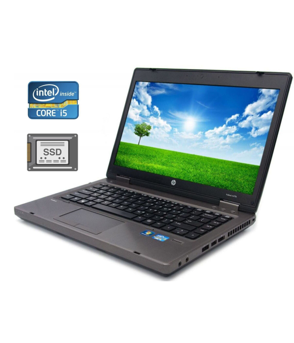 Ноутбук HP ProBook 6470b / 14&quot; (1366x768) TN / Intel Core i5-2410M (2 (4) ядра по 2.3 - 2.9 GHz) / 8 GB DDR3 / 120 GB SSD / Intel HD Graphics 3000 / WebCam - 1