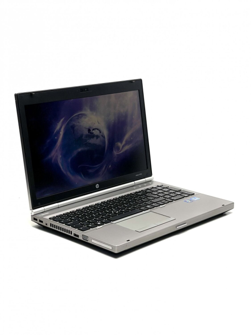 Ноутбук А-класс HP EliteBook 8570p / 15.6&quot; (1600x900) TN / Intel Core i5-3340M (2 (4) ядра по 2.7 - 3.4 GHz) / 4 GB DDR3 / 256 GB SSD / Intel HD Graphics 4000 / WebCam / DVD-RW / Win 10 Pro - 4