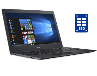 БУ Ультрабук А-класс Acer Swift SF114-31-C1GS / 14&quot; (1920x1080) TN / Intel Celeron N3060 (2 ядра по 1.6 - 2.48 GHz) / 4 GB DDR3 / 64 GB SSD / Intel HD Graphics 400 / WebCam / Win 10 Home из Европы в Одессе