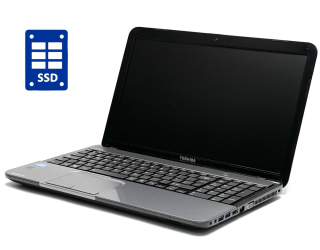 БУ Ноутбук А-класс Toshiba Satellite L850-1L4 / 15.6&quot; (1366x768) TN / Intel Core i3-3120M (2 (4) ядра по 2.5 GHz) / 4 GB DDR3 / 120 GB SSD / Intel HD Graphics / WebCam / DVD-RW из Европы в Одессе