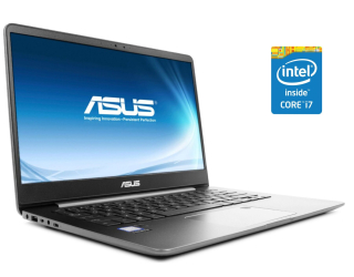БУ Ультрабук Asus ZenBook UX430U / 14&quot; (1920x1080) IPS / Intel Core i7-8650U (4 (8) ядра по 1.9 - 4.2 GHz) / 8 GB DDR3 / 256 GB SSD / Intel UHD Graphics / WebCam / Win 10 Home из Европы в Одессе
