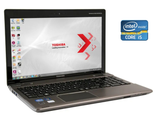 БУ Ноутбук Б-класс Toshiba Satellite P855-S5312 / 15.6&quot; (1366x768) TN / Intel Core i5-3210M (2 (4) ядра по 2.5 - 3.1 GHz) / 8 GB DDR3 / 240 GB SSD / Intel HD Graphics 4000 / WebCam / DVD-ROM / Win 10 Home из Европы в Одессе