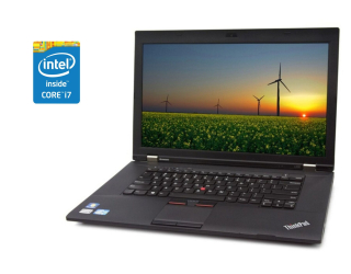 БУ Ноутбук А-класс Lenovo ThinkPad L530 / 15&quot; (1366x768) TN / Intel Core i7-3520M (2 (4) ядра по 2.9 - 3.6 GHz) / 4 GB DDR3 / 128 GB SSD / Intel HD Graphics 4000 / WebCam / Win 10 Pro из Европы в Одессе