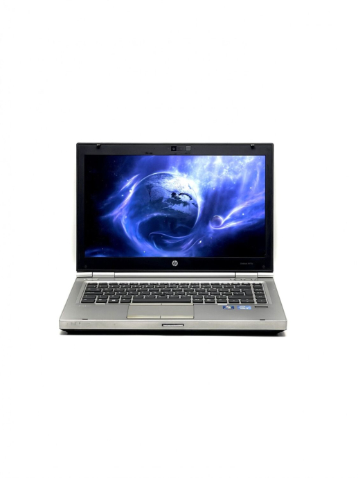 Ноутбук А-класс HP EliteBook 8470p / 14&quot; (1366x768) TN / Intel Core i5-3320M (2 (4) ядра по 2.6 - 3.3 GHz) / 4 GB DDR3 / 256 GB SSD / Intel HD Graphics 4000 / WebCam / DVD-RW / Win 10 Pro - 2