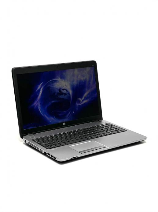 Ноутбук А-класс HP ProBook 450 G1 / 15.6&quot; (1366x768) TN / Intel Core i3-4000M (2 (4) ядра по 2.4 GHz) / 4 GB DDR3 / 128 GB SSD / Intel HD Graphics 4600 / WebCam / DVD-RW / Win 10 Pro - 4