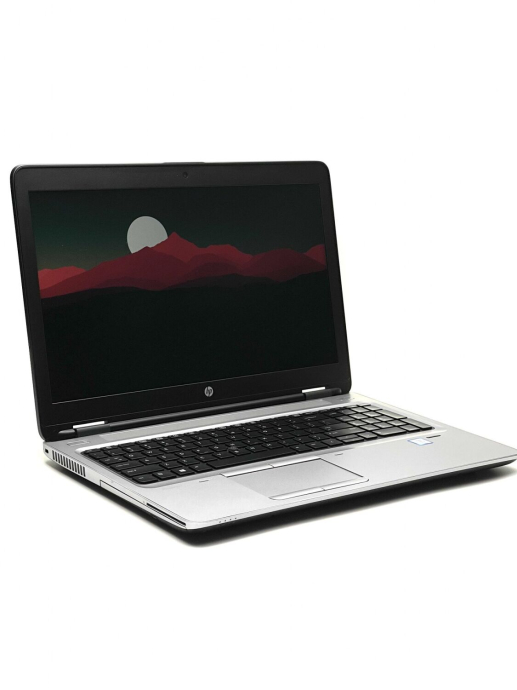 Ноутбук А-класс HP ProBook 650 G2 / 15.6&quot; (1366x768) TN / Intel Core i5-6300U (2 (4) ядра по 2.4 - 3.0 GHz) / 8 GB DDR4 / 128 GB SSD / Intel HD Graphics 520 / WebCam / DVD-RW / Win10 Pro - 4