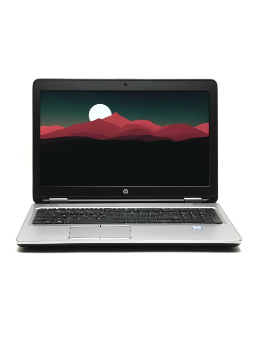 Ноутбук А-класс HP ProBook 650 G2 / 15.6&quot; (1366x768) TN / Intel Core i5-6300U (2 (4) ядра по 2.4 - 3.0 GHz) / 8 GB DDR4 / 128 GB SSD / Intel HD Graphics 520 / WebCam / DVD-RW / Win10 Pro - 2
